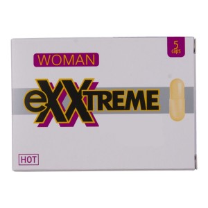 HOT- CÁPSULAS PARA LIBIDO EXTREMA FEMININA 5 UNIDADES